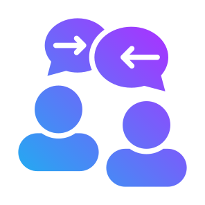 Experience Transfer, Communications, Knowledge, Knowledge Transfer, Communication icon