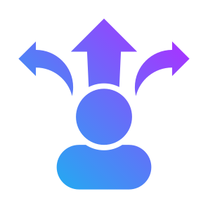 Guidance, People, Direction, Guidance Arrow, Choice icon