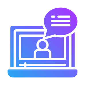 Tutorial, Communications, Lesson, Live Streaming, Online Video  icon