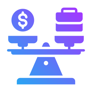 Balance, Job, Scale,  Work, Money icon