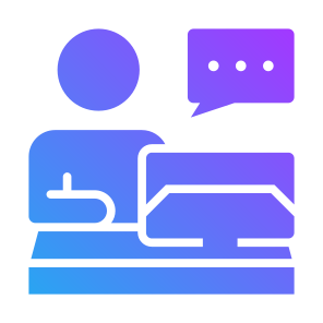 Consulting, Talk, Speech, User, Communications, Services icon