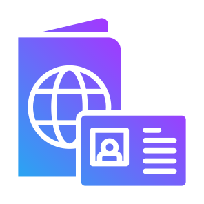 Passport, Travel, Holiday, Identification, Pass icon