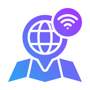 Wireless Network, Global, Job, Placeholder, Maps And Location  icon