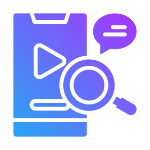 Content Analysis, Content, Analysis, Research, Optimization, Video  icon