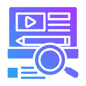 Content Optimization, Content, Optimization, Analysis, Research, Article icon