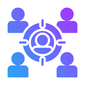 Target Audience, Targeting, Target,  Audience, Marketing, Customer icon