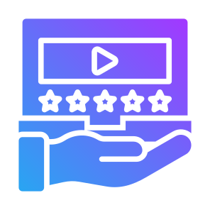 Video Rating, Video, Star, Ratings, Reviews, Feedback icon
