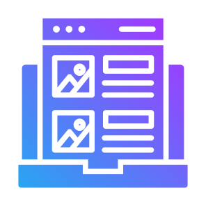 Web Content, Website, Article, Content, Table Content, Blog icon