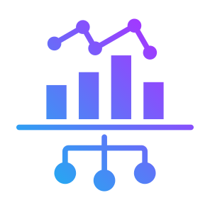 Data Analytics, Data, Analytics, Statistics, Report, Benchmark icon