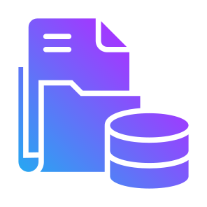 Data Storage, Folder, Files, Storage, Database File, Data Server icon