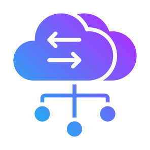 Data Tranfer, Cloud Transfer, Cloud, Data, Transfer, Network, Cloud Computing icon