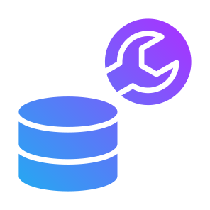 Database Management, Setting, Database, Maintenance, Server, Configuration  icon