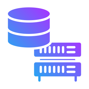 Database Storage, Database, Storage, Server, Technology, Hosting icon