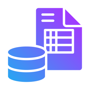 Server Report, Server, Document, Report, Data, Database icon