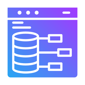 Sharing Server, Server, Share, Storage, Database, Network  icon