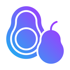 Avocado, Fruit, Vegetarian, Healthy Food, Food And Restaurant icon