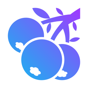 Blueberry, Fruit, Vegetarian, Healthy Food, Food And Restaurant icon