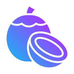 Coconut, Fruit, Food, Healthy Food, Food And Restaurant icon
