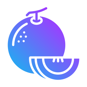 Melon, Fruit, Vegetarian, Healthy Food, Food And Restaurant icon