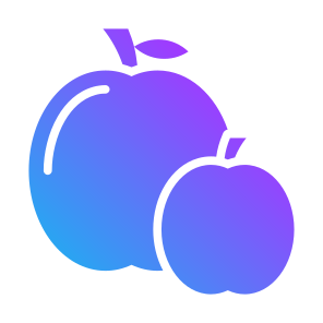 Plum, Fruit, Vegetarian, Healthy Food, Food And Restaurant icon