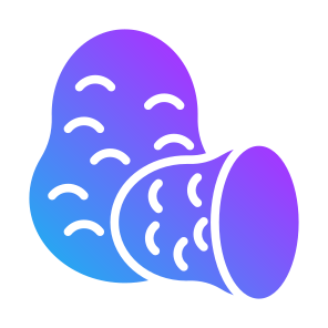 Potato, Vegetable, Vegetarian, Food, Food And Restaurant icon