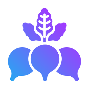 Radish, Vegetable, Vegetarian, Food, Food And Restaurant icon