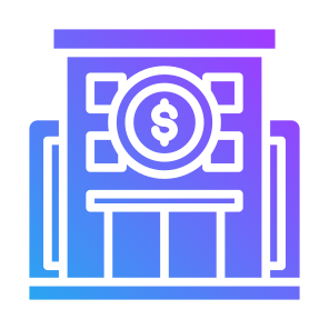 Bank, Money, Business, Savings, Finance, Architecture And City icon