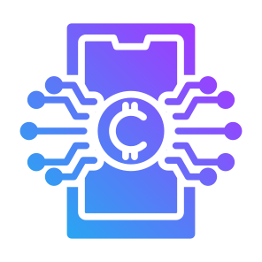 Crypto, Digital Currency, Digital Money, Digital Wallet, Cryptocurrency  icon