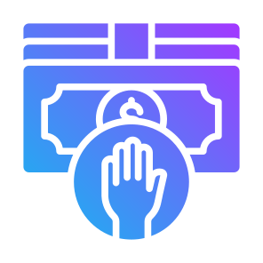 Forbidden, No Money, Dismiss, Prohibition, No Touch icon