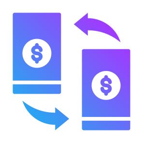 Transfer, Money, Money Transfer, Transmission, Smartphone icon