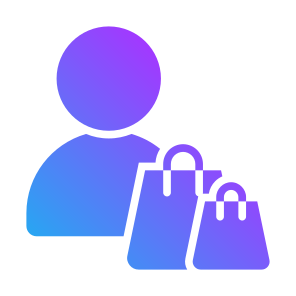 Consumer, Purchase, Customer, User, Shopping Bag  icon