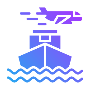 Delivery Shipments, Transportation, Plane, Delivery, Boat icon