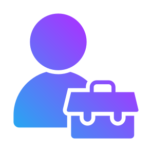 Employee, Worker, Professions And Jobs, Job, User  icon