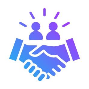 Relationship, Merger, Collaboration, Client, Partnership icon