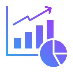 Statistics, Report, Pie Chart, Marketing, Business icon
