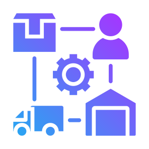 Supply Chain Management, Supply, Product, Consumer, Supply Chain  icon