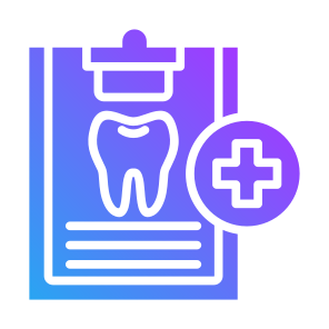 Medical Record, Healthcare, Medical, Dental Care, Dentist, Tooth, Teeth, Clipboard icon