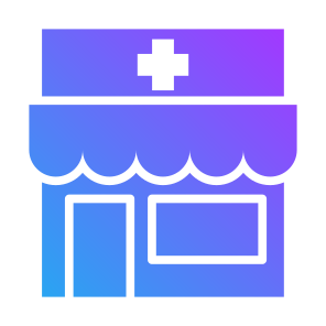 Pharmacy, Medicine, Store, Drugs, Shop,  Healthcare And Medical, Buildings icon