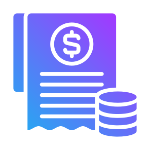 Bill, Pay, Receipt, Cost, Document, File icon