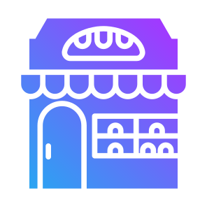 Bread Shop, Bread, Food, Bakery, Pastry, Store icon