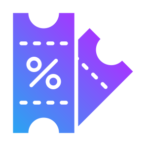 Coupon, Sale, Deal, Voucher, Ticket, Discount icon