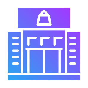 Department, Mall, Building, Store, Supermarket, Shopping Center icon