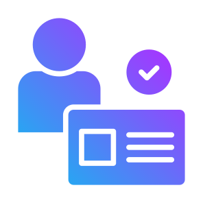 Membership, User, People, Customer, Access, Card icon