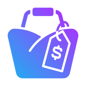 Price Tag, Sale, Price, Dollar, Label, Tag, Bag icon