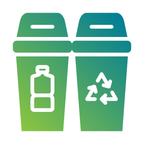 Recycle, Garbage, Sort, Trash, Bottle, Plastic, Bin icon