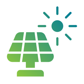 Solar Panel, Power, Solar Energy, Solar, Sun, Renewable Energy, Power Industry, Technology, Nature, Ecology And Environment, Ecological icon