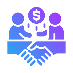 Acquisition, Procurement, Buyout, Merger, Takeover, Purchase icon