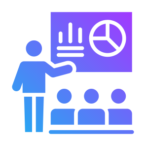 Business, Presentation, Briefing, Explaining, Overview icon