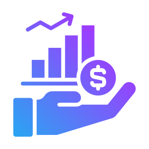 Investment, Allocation, Funding, Finance, Stake, Capital icon