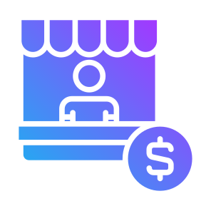 Seller, Vendor, Dealer, Salesperson, Merchant, Supplier icon